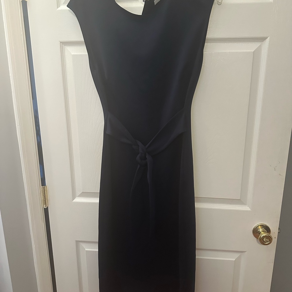Elegant Navy Dress